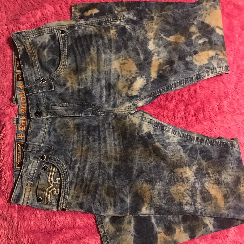 Men Rock Revival Jeans